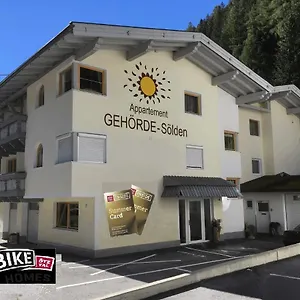 Apartment Gehörde-sölden, Sölden